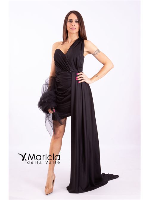 m/spalla drapp.later. MARICLA ELEGANCE | AYN56136NERO